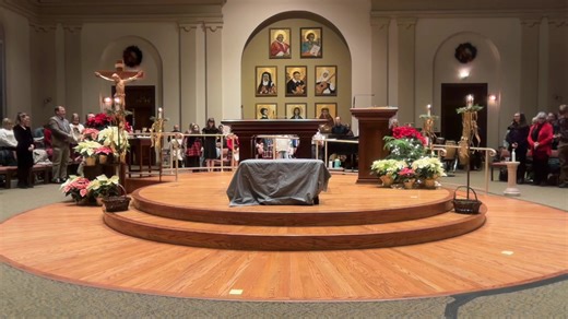 Permission to podcast/stream the music in this service obtained from: One License with license #A-729911. December 24, 2025 — 4:00 pm Mass — Christmas Eve Family Mass | St. Vincent de Paul Church - Albany, NY