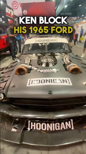 Ken Block's Iconic 1965 Ford Mustang Hoonicorn V2: 1400 HP Twin Turbo AWD Beast! #mustang #turbo