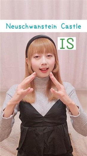 International Sign Language (IS) “Neuschwanstein Castle” Beginner Lesson for Deaf & Hard of Hearing