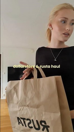 rusta & dollarstore haul 😚😚