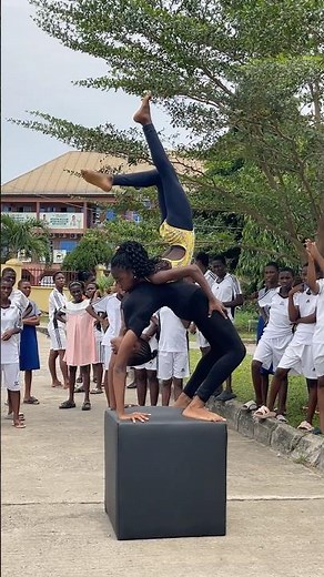 Acro dance at a boarding school