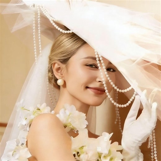 Dramatic Oversized Tulle Bridal Hat With Cascading Pearl Strands Wedding Hat - Etsy