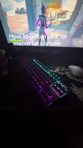 How to get an pick up macro/only apex pro tkl#apexprotkl #console | apex