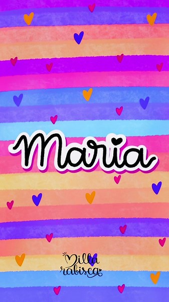 Wallpaper Personalizado para Maria!