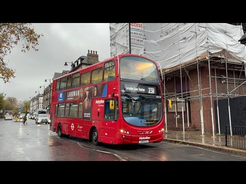 FULL ROUTE VISUAL | London Bus Route 231: Turnpike Lane - Enfield Chase | VW1194 - LK11CYJ