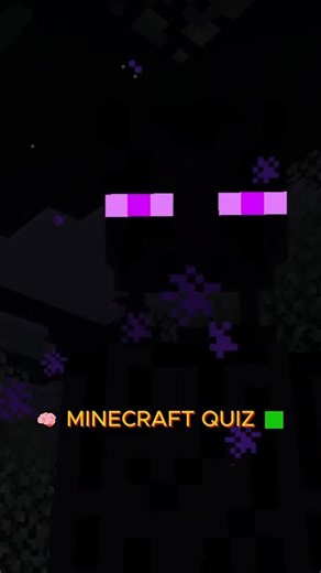Enderman Quiz 👀 Can You Guess It? #minecraft #minecraftshorts #minecraftfacts #minecraftquiz