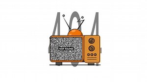 html css实现老电视动画404页面