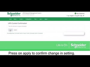 How to enable bypass in Smart UPS through NMC2