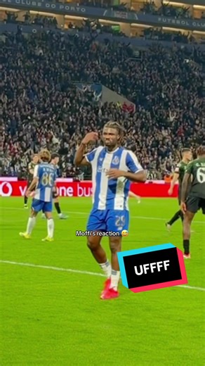 Moffi's Reaction to F.C. Porto Match