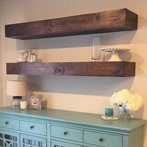 One Long Floating Shelf, Floating Shelf, Large Floating Shelf, Bar Shelf, Shelf, FREE Shipping - Etsy