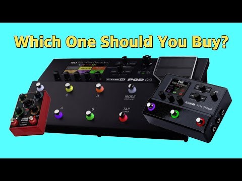 Line 6 POD Express vs POD Go vs HX Stomp...Which One Is the BEST?