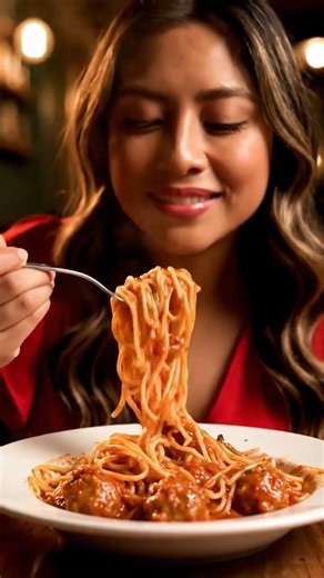 Eating ASMR ,Spaghetti eating!