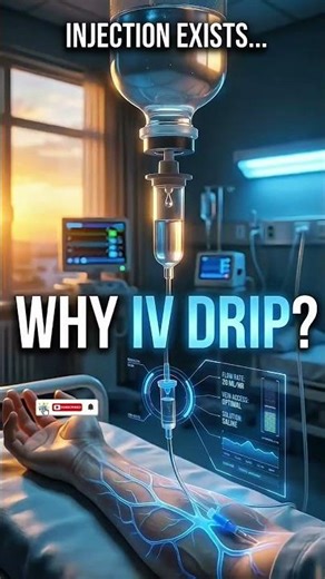 Why Do Hospitals Use IV Drips Instead of Injections | win | #winoffecial #shorts #ytshorts