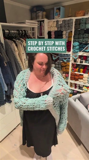 Chunky Crochet Cardigan Pattern