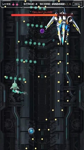 A shmup ship that fires in 360° 🌀 free browser shmup | Operation Victory