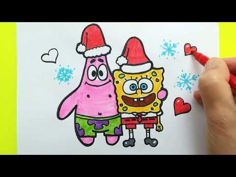 Sponge Bob &Patrick Drawing, Coloring