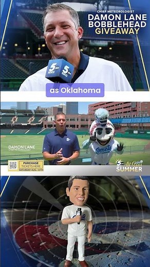 Damon Lane bobblehead giveaway at upcoming Oklahoma City Comets game