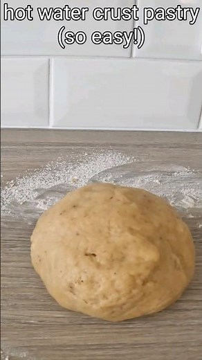 Hot Water Crust Pastry (so easy!) #cooking #pastry #pies #pie #chickenpie #handraisedpie