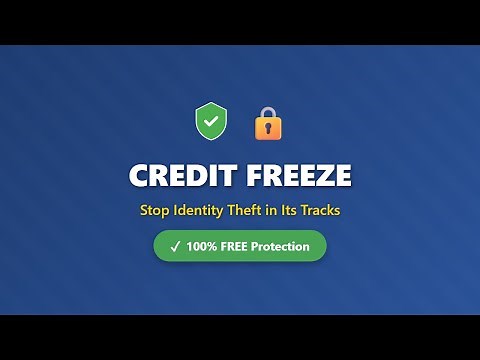 Credit Freeze Guide: How to Protect Against Identity Theft (100% Free Method)