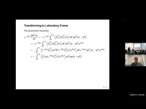 NMR Spectroscopy of Macromolecules Spring 2026. Lecture 14 – March 11, 2026