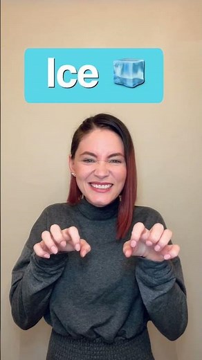 Winter Signs in American Sign Language - Part 1 #shorts