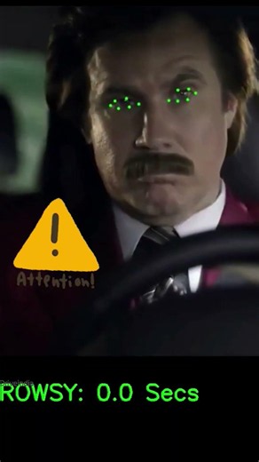 Car आपकी नींद भी पकड़ लेती है? 😳🤖 Driver Drowsiness Detection Explained! 🚗💤