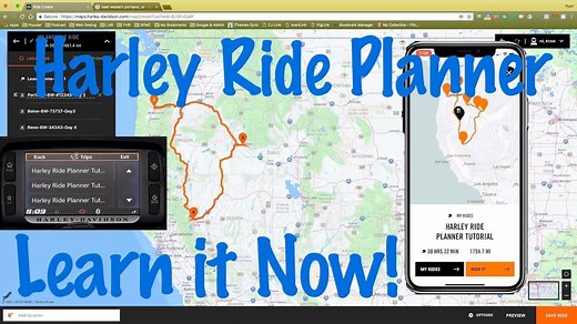 NEW VERSION-[HARLEY RIDE PLANNER TUTORIAL VIDEO] ==> https://gumroad.com/l/harleyrideplanner | Law Abiding Biker