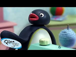 Pingu and the Knitting Machine 🐧 | Pingu - Official Channel | Cartoons For Kids