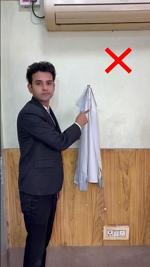Shirt Hanging Right Tricks ❌ | No More Wrinkles! | #ShirtCare#NoWrinkles #ShirtHangingTricks
