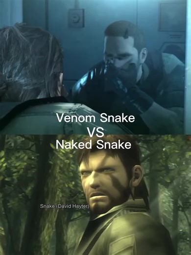 Epic Solid Snake vs. Big Boss Battle - Metal Gear Solid