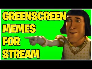 Shrek Green Screen Video for Stream and Edits