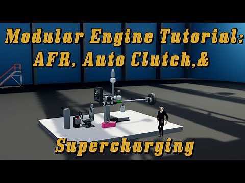 Stormworks Modular Engine Tutorial: Afr, Auto Clutch, & Supercharging