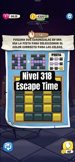 Level 318 escape time #play #apps #puzzle #dexterity #gaming #escaperoom #fun #fun #entertainment
