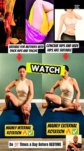 Are You Doing It RIGHT? Internal vs External Hip Rotation Fix (Small Actions, Big Impact!)" #shorts