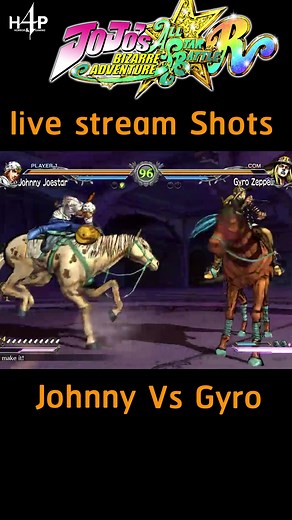 JoJo's Bizarre Adventure All-Star Battle R Johnny Vs Gyro