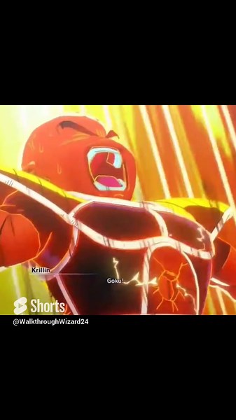 Frieza Explodes Krillin in Dragon Ball Z Gameplay