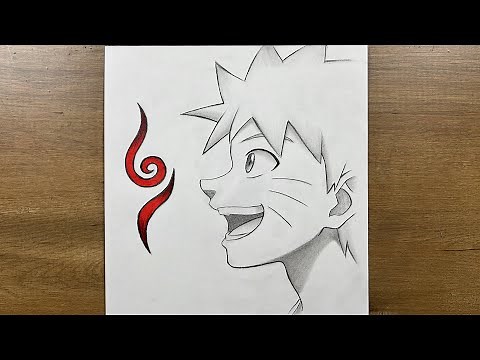How to Draw Naruto Uzumaki Face (Beginner Friendly)