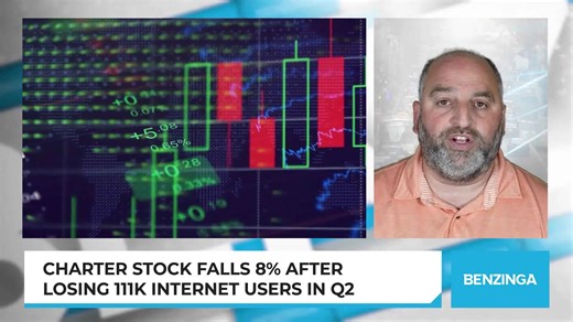 Charter Stock Falls 8% After Losing 111K Internet Users In Q2