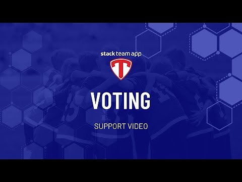 Voting - Help Video | Stack Team App
