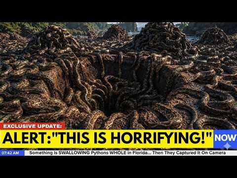 A New Predator Is Swallowing Pythons in Florida — The Footage Is Terrifying