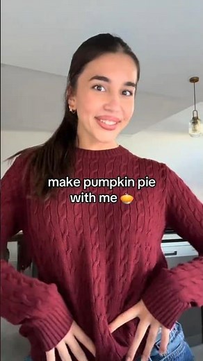 make pumpkin pie with me!! 🍁🍂🧡 #autumn #autumndays #pumpkinpie #cookwithme #autumnrecipes #cooking