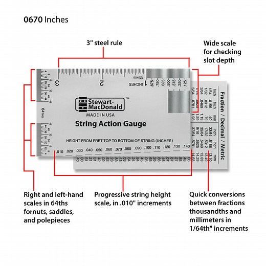 String Action Gauge Instructions
