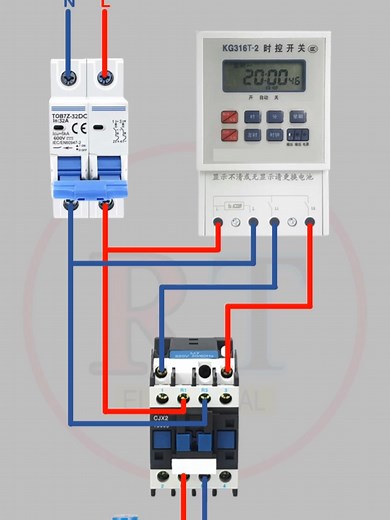Digital Timer Wiring Diagram Explained