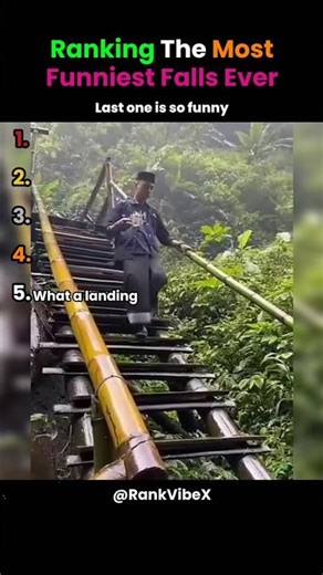 Ranking The Most Funniest Falls Ever 😆😅
