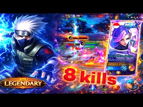 Mobile Legends 5v5 Epic Battle ⚔️ | High VFX Gameplay | Savage Moments & Legendary Plays