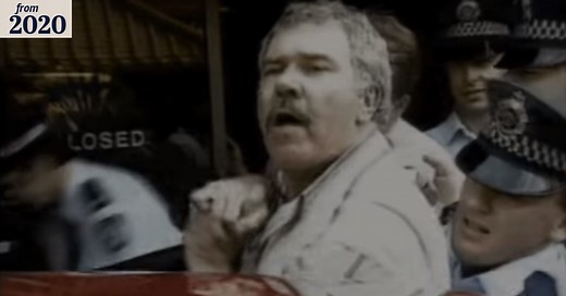 'This is democracy manifest': Mystery star of viral video found at last