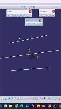 DAY 11 Master Bisecting Line & Normal to Curve in CATIA V5 Sketcher ⚡ | Profile Toolbar Tips" #cad