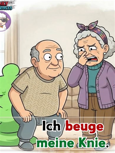Learn German with Fun | Funny Sentences with Grandma and Grandpa! #3👵👴😂🇩🇪 #LearnGerman #GermanForBeginners #DeutschLernen #SpeakGerman #GermanConversation #GermanSentences #FunnyGerman