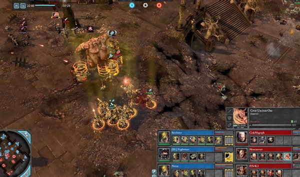 战锤40K 战争黎明2 天谴 精英MOD 兽人WB 3V3 自己的录像解说