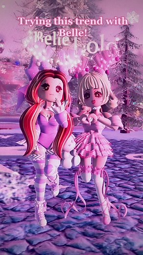 Trying this trend with Belle!